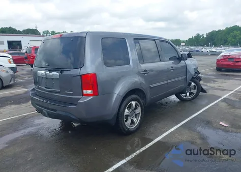 2015 Honda Pilot Se из США, поврежденный, VIN 5FNYF3H35FB034592